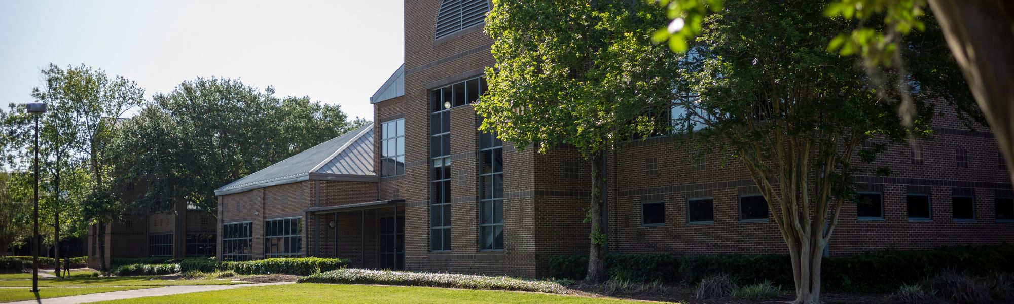 Exterior of student union.